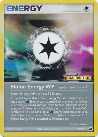 Holon Energy WP (86/101) (Stamped) [EX: Dragon Frontiers] | The Time Vault CA