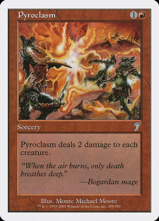 Pyroclasm [Seventh Edition] | The Time Vault CA