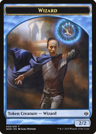 Wizard Token [War of the Spark Tokens] | The Time Vault CA