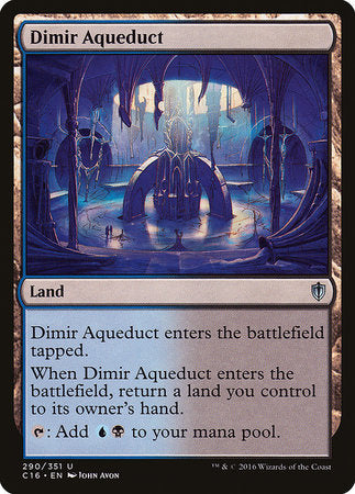 Dimir Aqueduct [Commander 2016] | The Time Vault CA