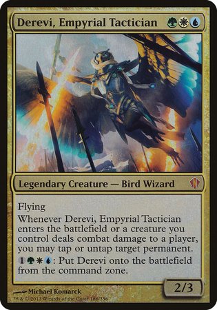 Derevi, Empyrial Tactician (Commander 2013) [Commander 2013 Oversized] | The Time Vault CA