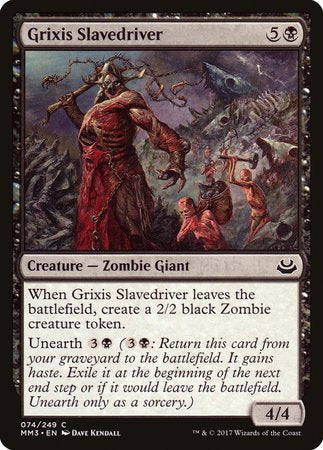Grixis Slavedriver [Modern Masters 2017] | The Time Vault CA