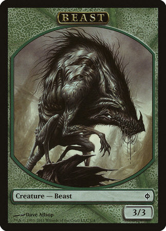 Beast Token [New Phyrexia Tokens] | The Time Vault CA