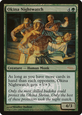 Okina Nightwatch [Arena League 2005] | The Time Vault CA