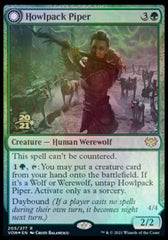 Howlpack Piper // Wildsong Howler [Innistrad: Crimson Vow Prerelease Promos] | The Time Vault CA