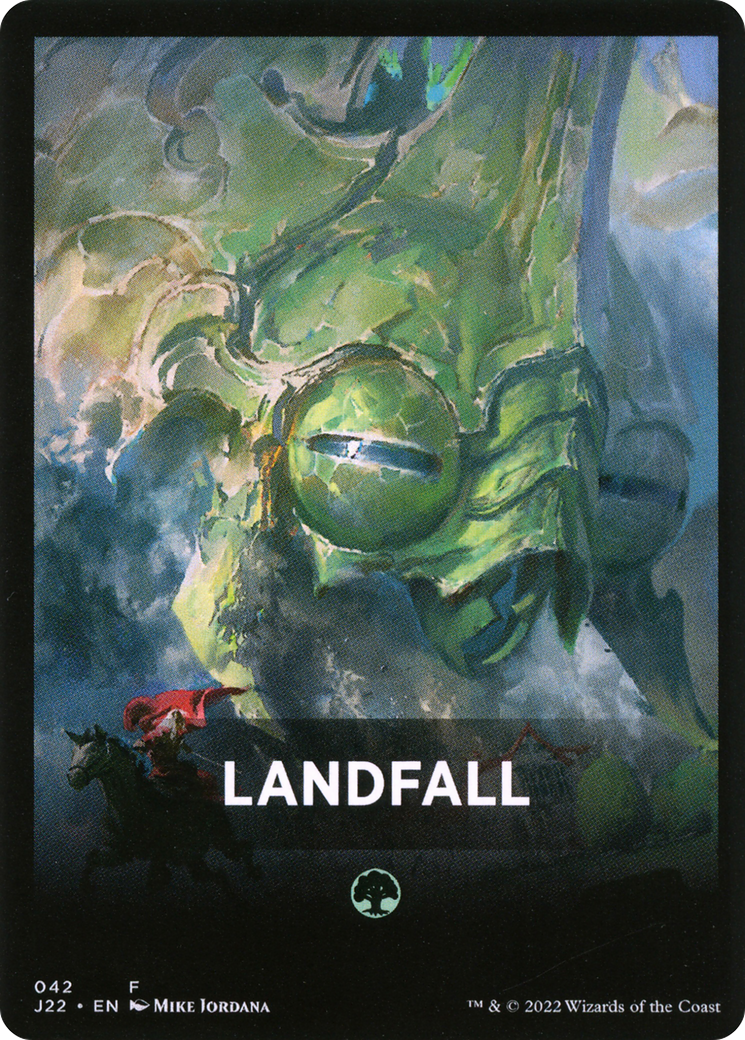 Landfall Theme Card [Jumpstart 2022 Front Cards] | The Time Vault CA