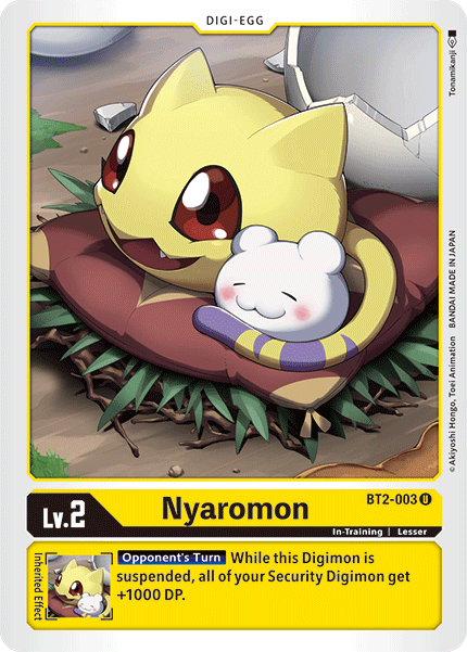 Nyaromon [BT2-003] [Release Special Booster Ver.1.5] | The Time Vault CA
