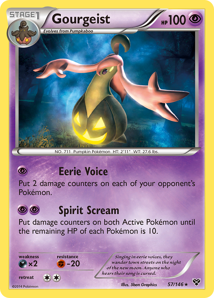 Gourgeist (57/146) [XY: Base Set] | The Time Vault CA