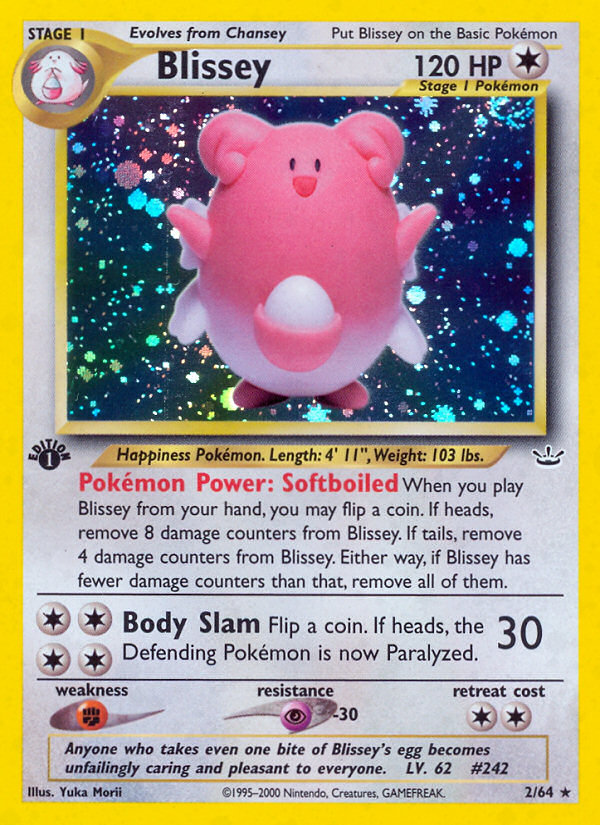Blissey (2/64) [Neo Revelation 1st Edition] | The Time Vault CA