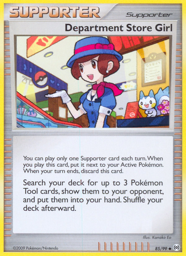 Department Store Girl (85/99) [Platinum: Arceus] | The Time Vault CA