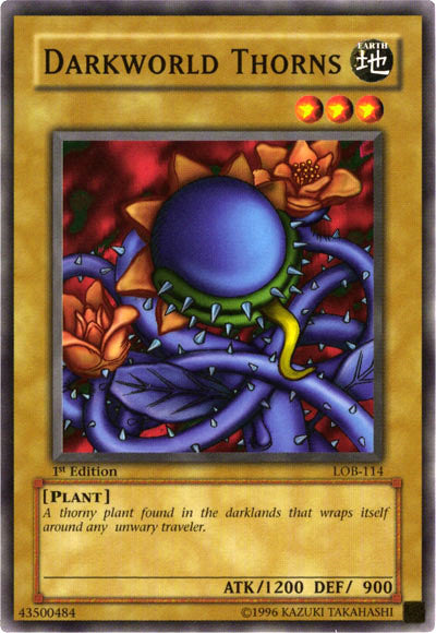 Darkworld Thorns [LOB-114] Common | The Time Vault CA