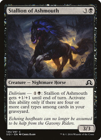 Stallion of Ashmouth [Shadows over Innistrad] | The Time Vault CA