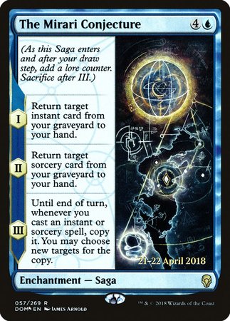 The Mirari Conjecture [Dominaria Promos] | The Time Vault CA