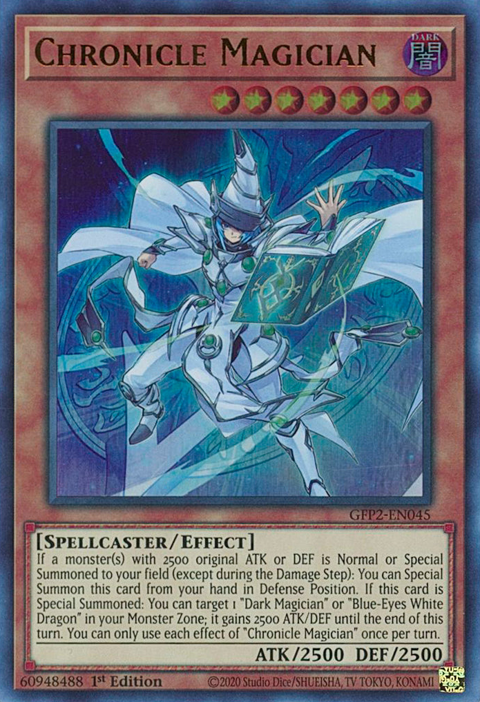 Chronicle Magician [GFP2-EN045] Ultra Rare | The Time Vault CA