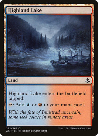 Highland Lake [Amonkhet] | The Time Vault CA