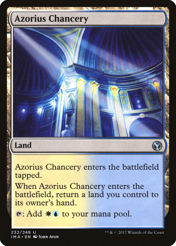 Azorius Chancery [Iconic Masters] | The Time Vault CA