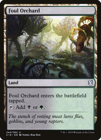 Foul Orchard [Commander 2019] | The Time Vault CA