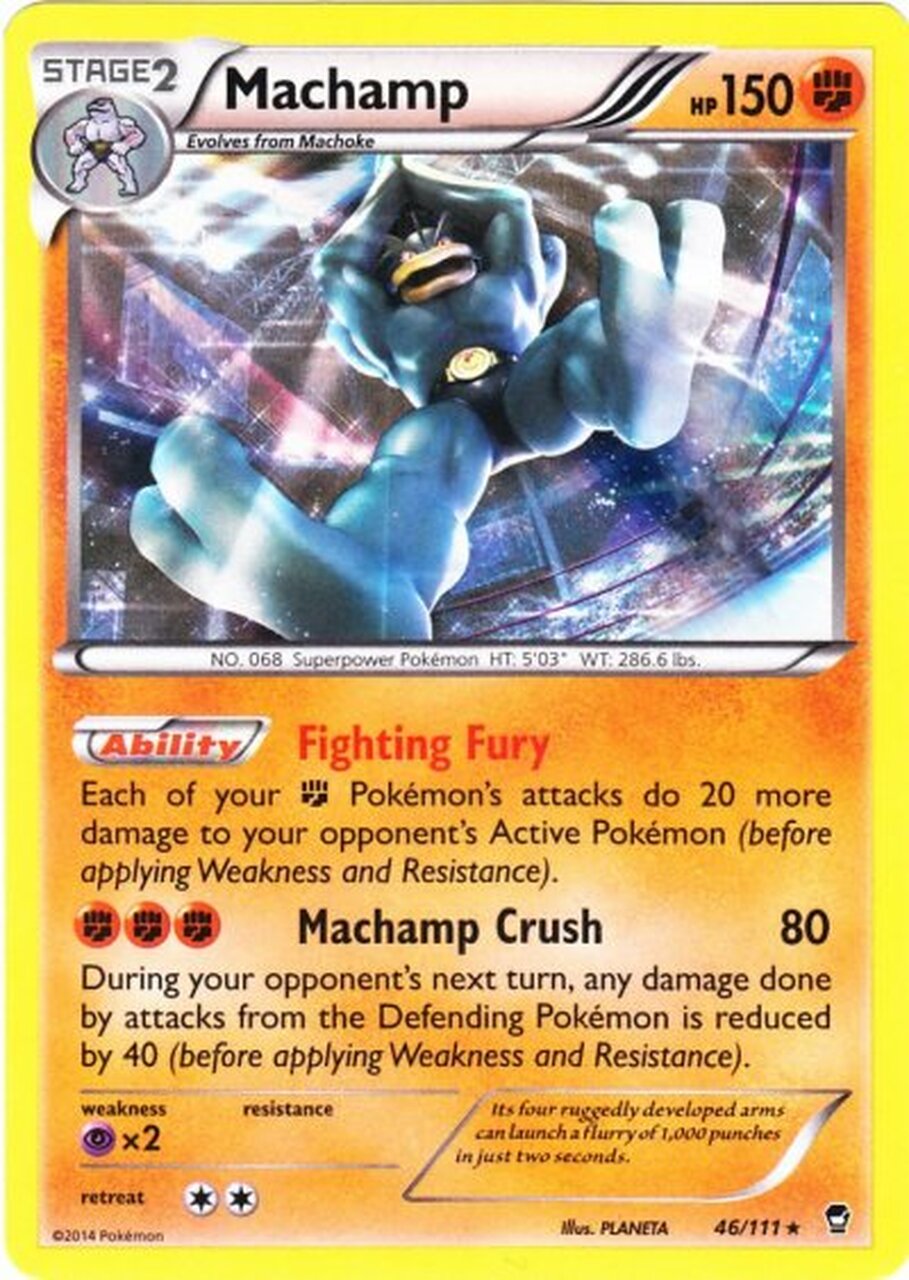 Machamp (46/111) [XY: Furious Fists] | The Time Vault CA