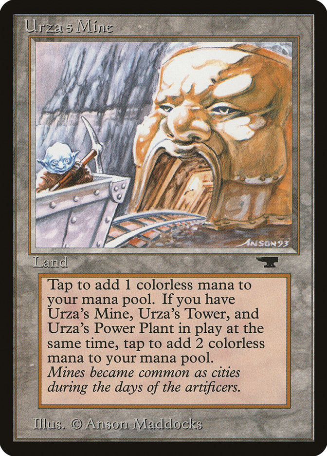 Urza's Mine (Mine Cart Entering Mouth) [Antiquities] | The Time Vault CA