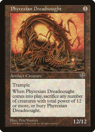 Phyrexian Dreadnought [Mirage] | The Time Vault CA