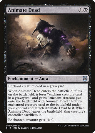 Animate Dead [Eternal Masters] | The Time Vault CA