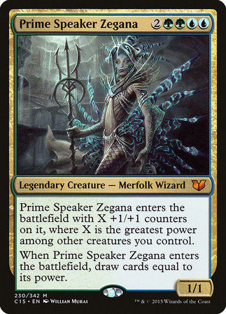 Prime Speaker Zegana [Commander 2015] | The Time Vault CA