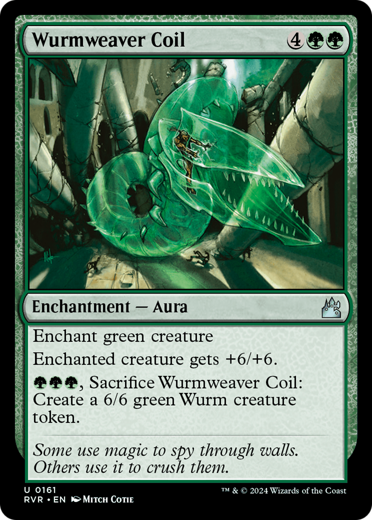 Wurmweaver Coil [Ravnica Remastered] | The Time Vault CA