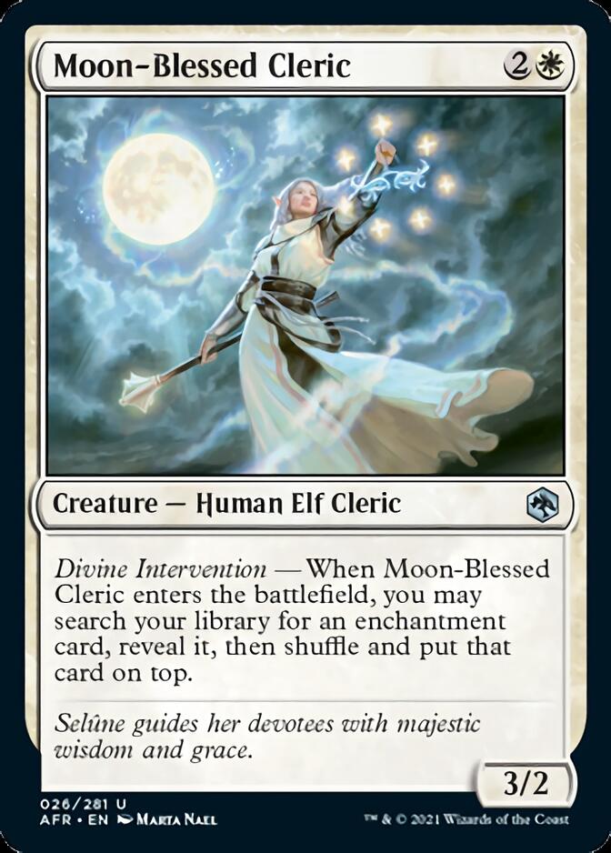 Moon-Blessed Cleric [Dungeons & Dragons: Adventures in the Forgotten Realms] | The Time Vault CA