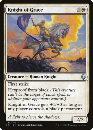 Knight of Grace [Dominaria] | The Time Vault CA