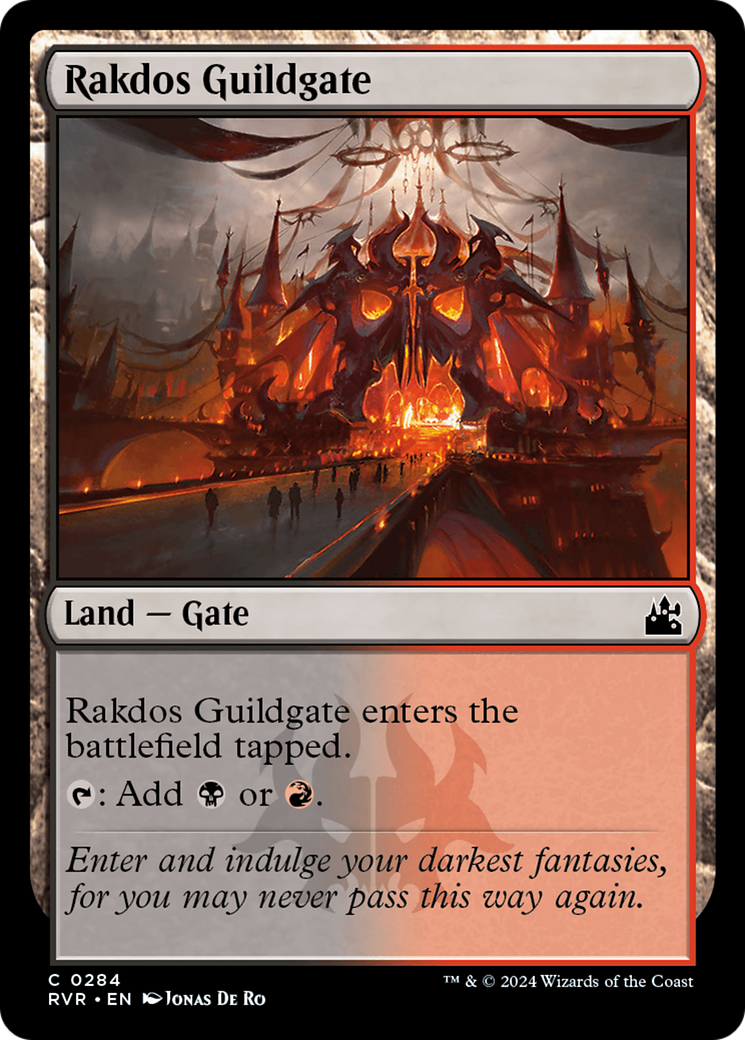 Rakdos Guildgate [Ravnica Remastered] | The Time Vault CA