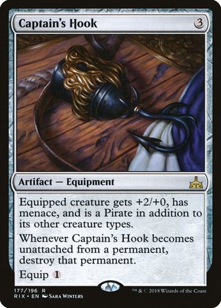 Captain's Hook [Rivals of Ixalan] | The Time Vault CA