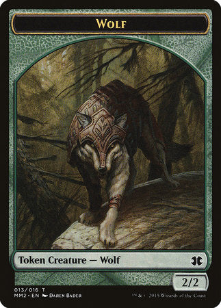 Wolf Token [Modern Masters 2015 Tokens] | The Time Vault CA