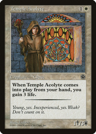 Temple Acolyte [Portal Second Age] | The Time Vault CA