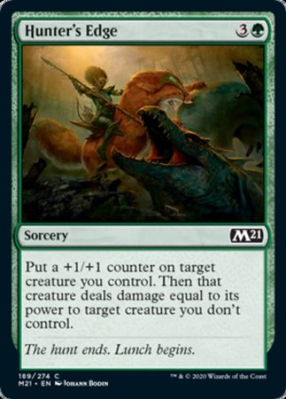 Hunter's Edge [Core Set 2021] | The Time Vault CA