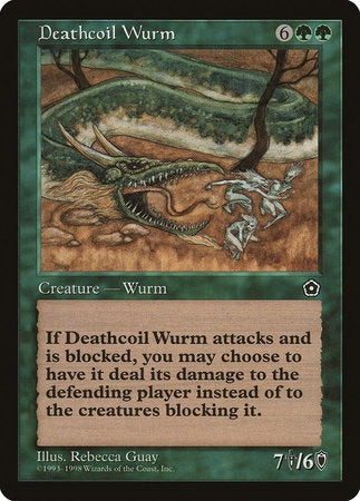 Deathcoil Wurm [Portal Second Age] | The Time Vault CA
