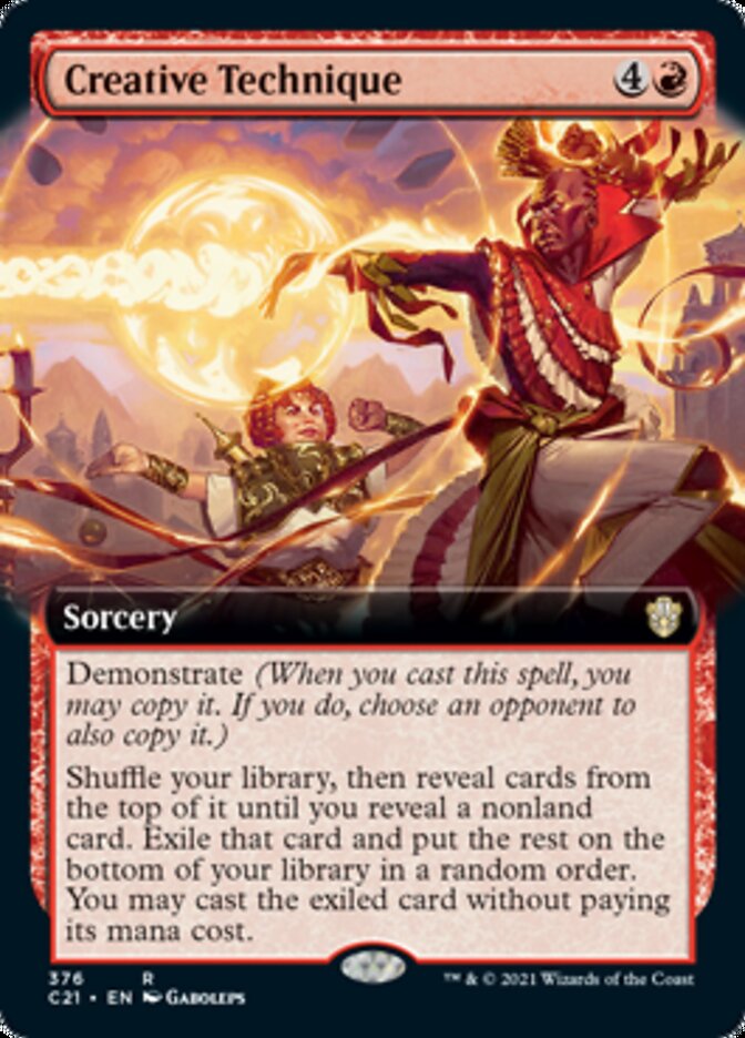 Creative Technique (Extended) [Commander 2021] | The Time Vault CA