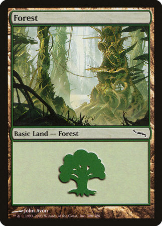 Forest (306) [Mirrodin] | The Time Vault CA