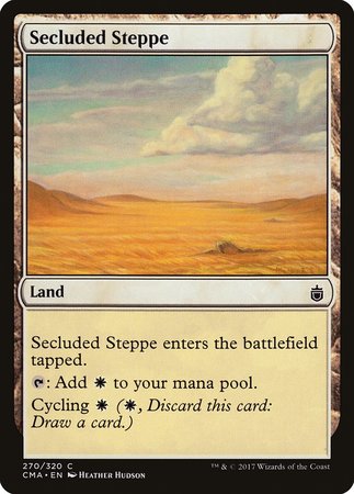 Secluded Steppe [Commander Anthology] | The Time Vault CA