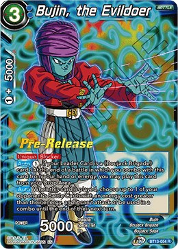 Bujin, the Evildoer (BT13-054) [Supreme Rivalry Prerelease Promos] | The Time Vault CA