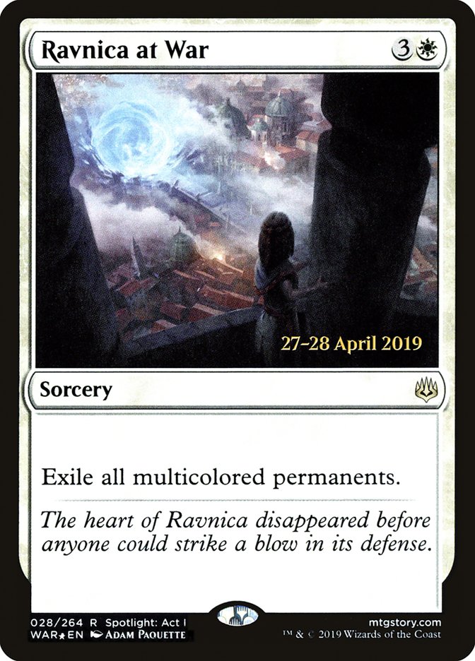 Ravnica at War  [War of the Spark Prerelease Promos] | The Time Vault CA