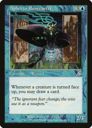 Aphetto Runecaster [Scourge] | The Time Vault CA