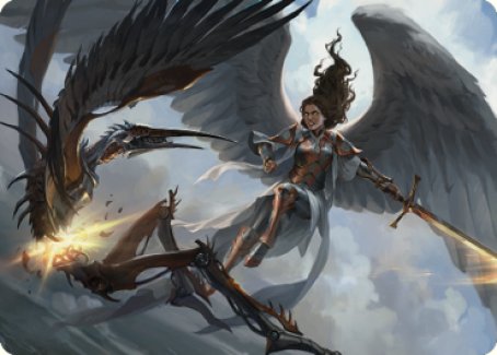 Destroy Evil Art Card [Dominaria United Art Series] | The Time Vault CA