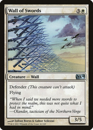 Wall of Swords [Magic 2014] | The Time Vault CA