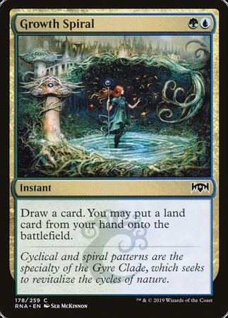 Growth Spiral [Ravnica Allegiance] | The Time Vault CA