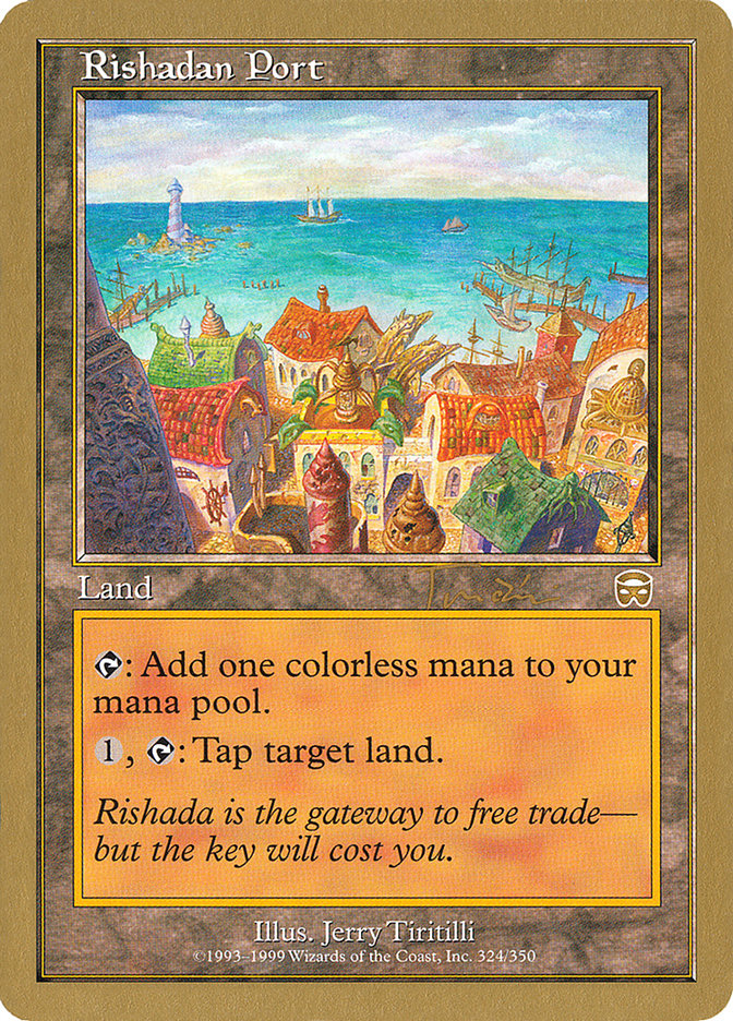 Rishadan Port (Jan Tomcani) [World Championship Decks 2001] | The Time Vault CA