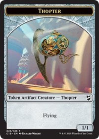 Thopter (025) // Servo Double-sided Token [Commander 2018 Tokens] | The Time Vault CA