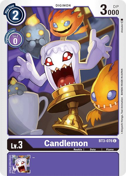 Candlemon [BT3-076] [Release Special Booster Ver.1.5] | The Time Vault CA