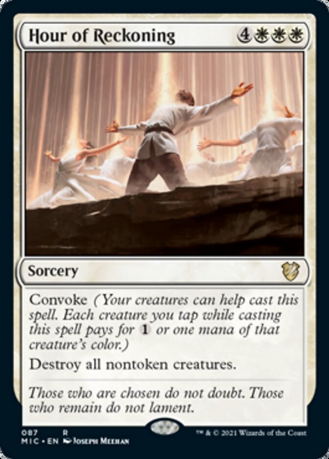 Hour of Reckoning [Innistrad: Midnight Hunt Commander] | The Time Vault CA
