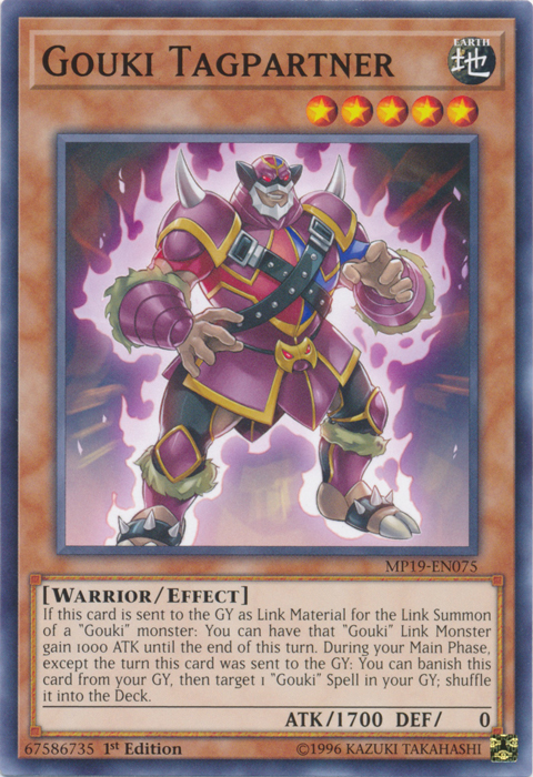 Gouki Tagpartner [MP19-EN075] Common | The Time Vault CA