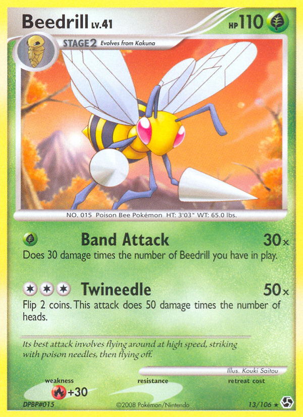 Beedrill (13/106) [Diamond & Pearl: Great Encounters] | The Time Vault CA